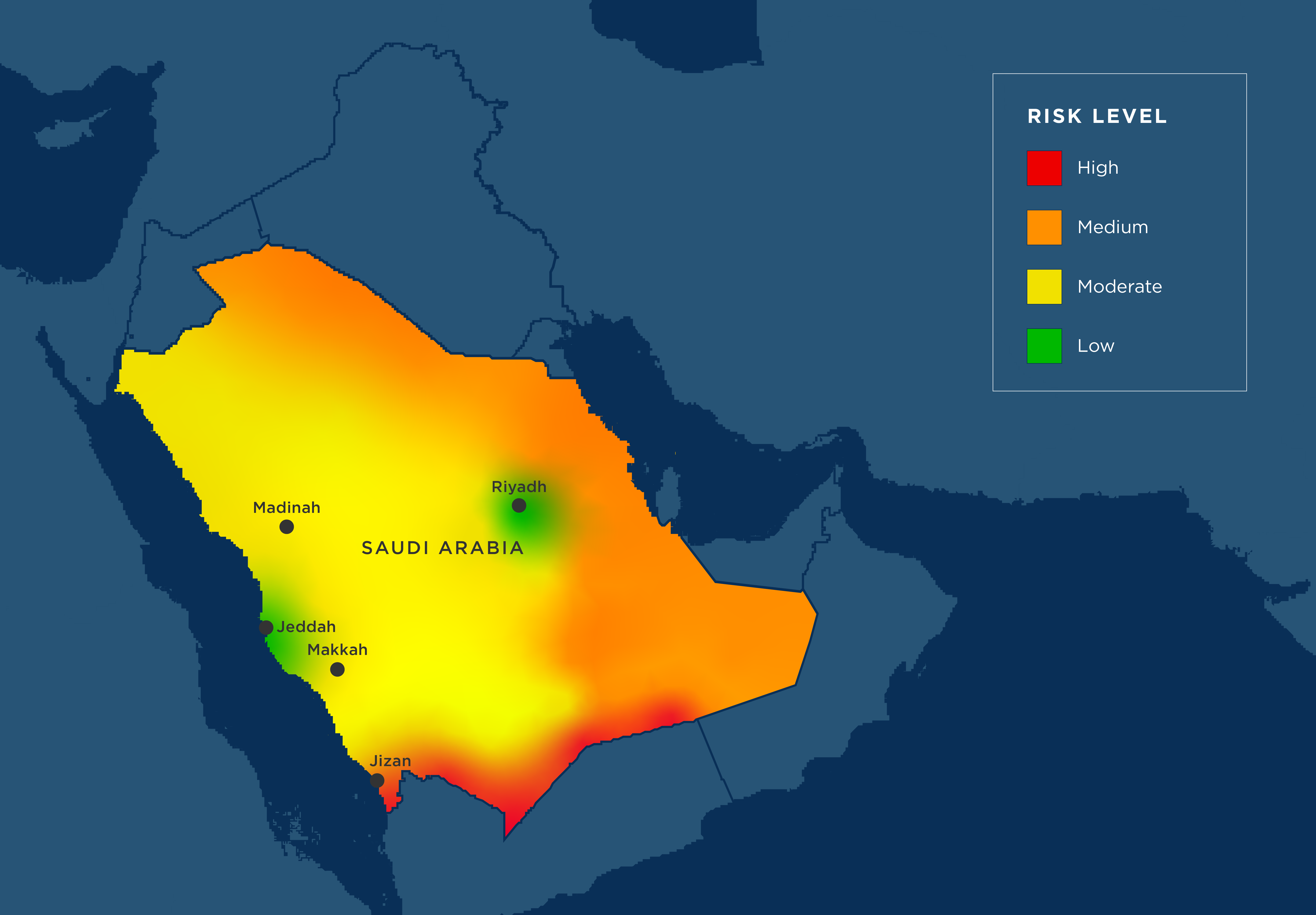 Is Saudi Arabia Safe An Intel Analyst S Guide To The KSA   GG GD Is Saudi Arabia Safe Map 3 02 (1) 